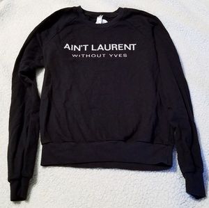 ❌SOLD Ain't Laurent without Yves sweater